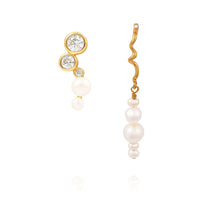 Load image into Gallery viewer, Twisted Esther &amp; Agnes Earrings Mix – Gold
