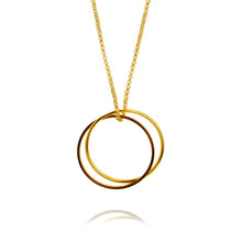Load image into Gallery viewer, Classic circle necklace – long
